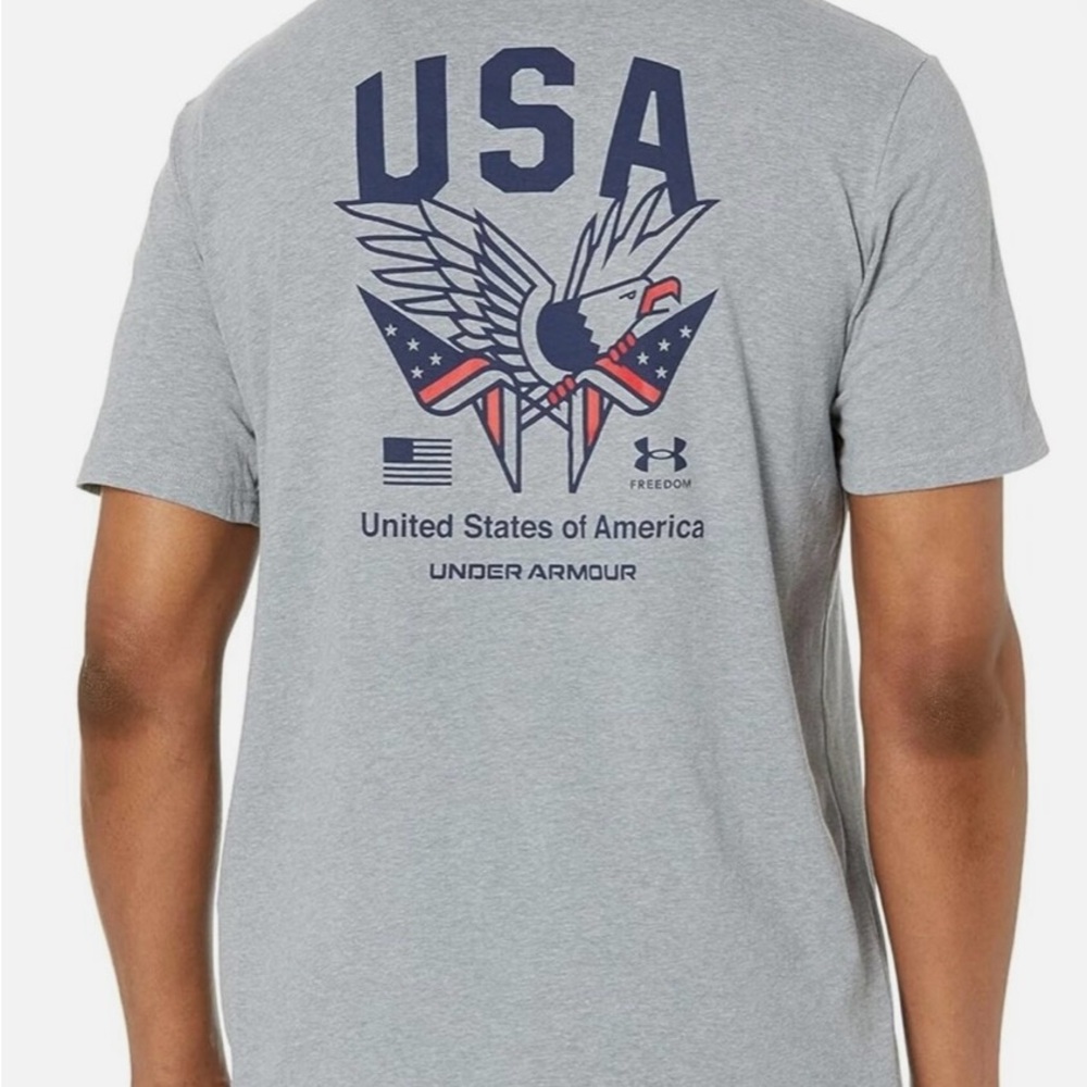 Under Armour Freedom Eagle Men’s Graphic T-Shirt Size L